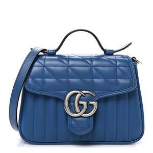 Gucci Calfskin Matelasse Aria Mini Gg #224429G16B